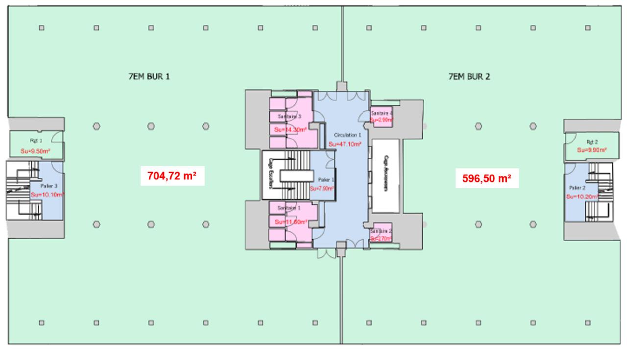 Bureau Lyon 3786m² Location bureau Lyon Rhône OLBUR2207741 2